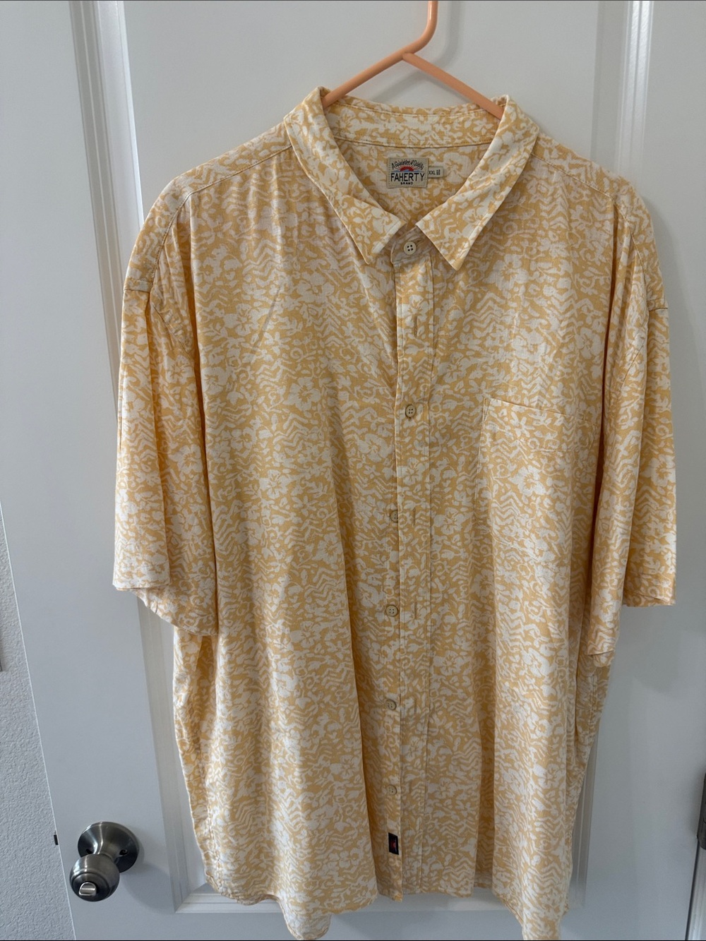 Faherty Breeze Shirt Sleeve button down shirt
